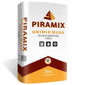 Песчано-цементная смесь PIRAMIX UNIMIX М150